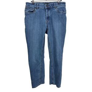 Prana Buxton Jeans Womens 8/29 Blue Mid Rise Organic Cotton Blend Stretch